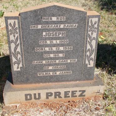 PREEZ Joseph, du 1900-1956