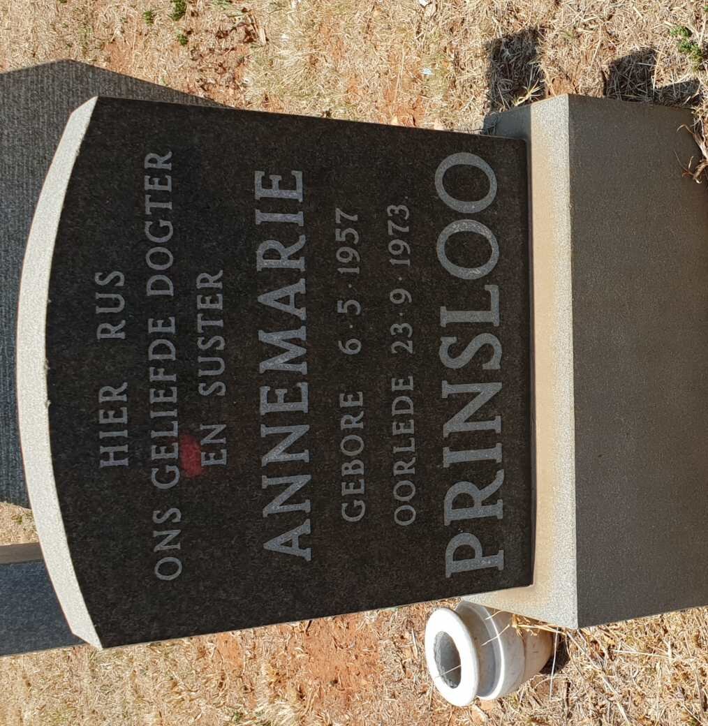 PRINSLOO Annemarie 1957-1973