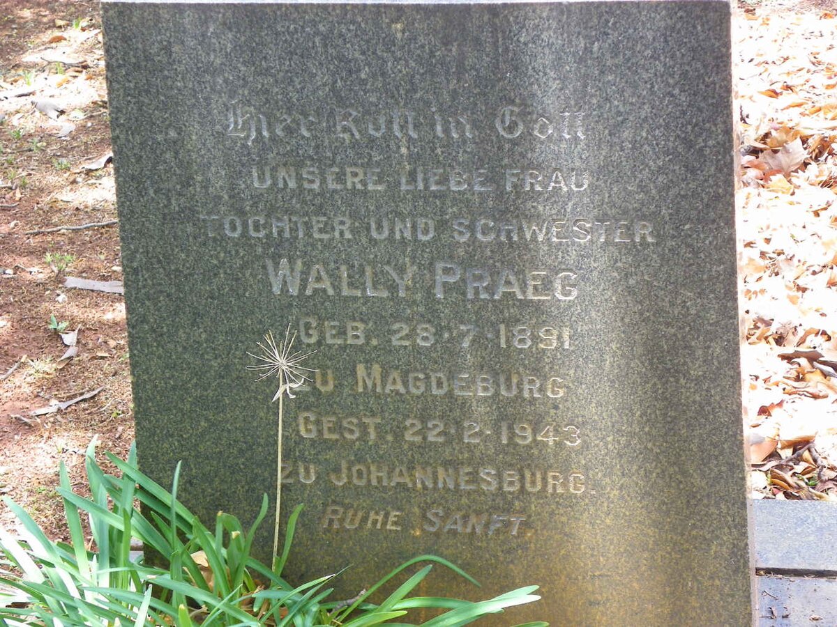 PRAEG Wally 1891-1943