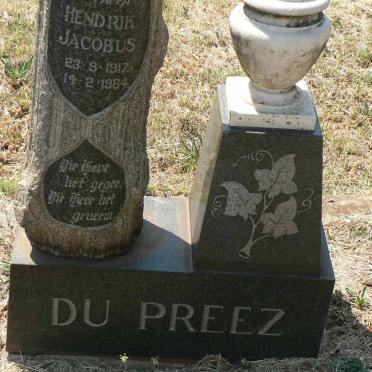 PREEZ Hendrik Jacobus, du 1917-1964