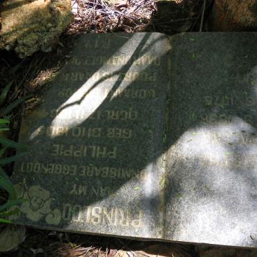 PRINSLOO Phlippie 1905-1964 &amp; Magaretha Magdalena 1896-1975