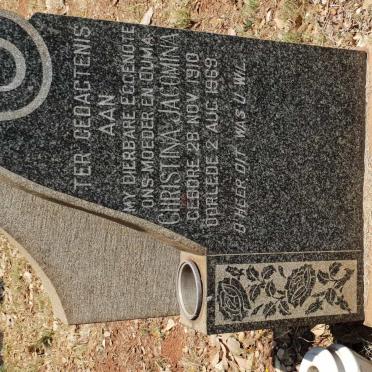 PRINSLOO Christina Jacomina 1910-1969