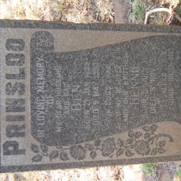 PRINSLOO Ben 1899-1963 :: PRINSLOO Bennie 19??-19??