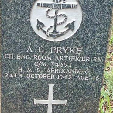 PRYKE A.C. -1942