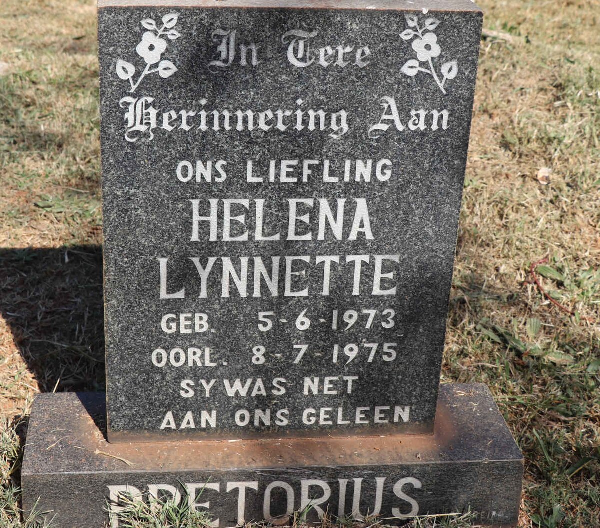 PRETORIUS Helena Lynnette 1973-1975