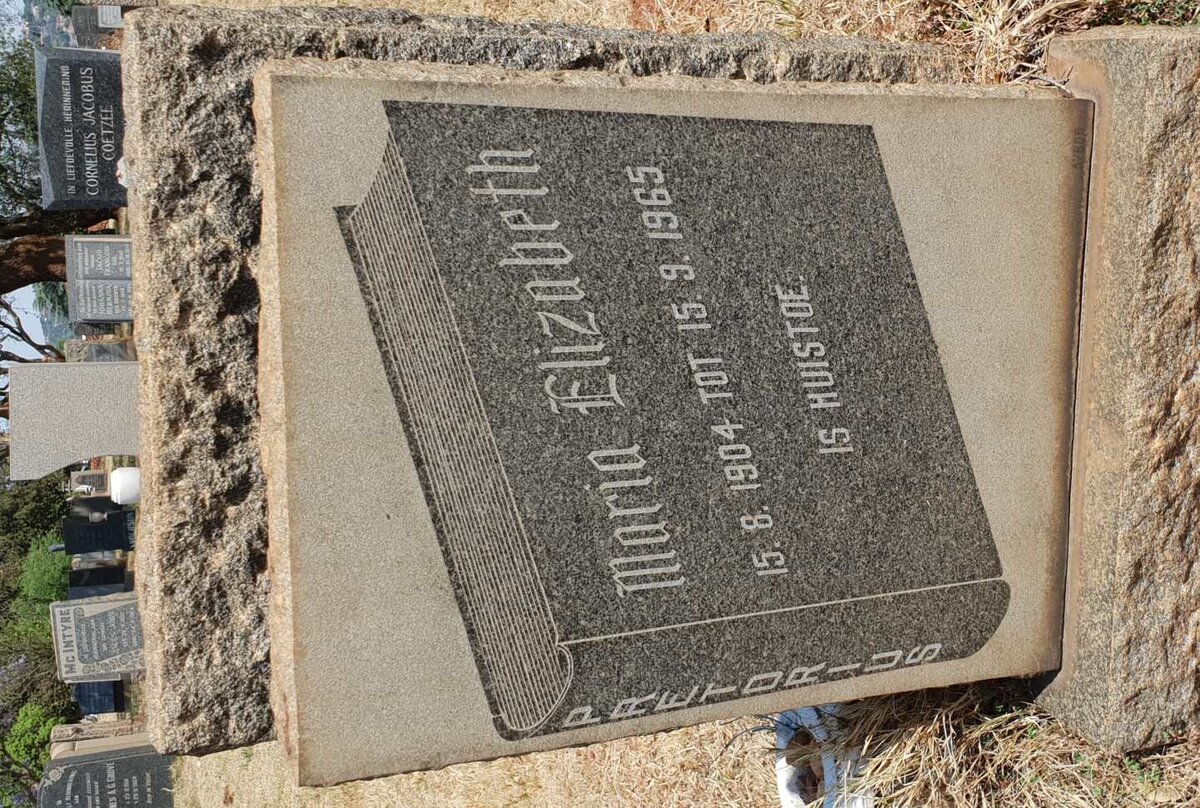 PRETORIUS Maria Elizabeth 1904-1965