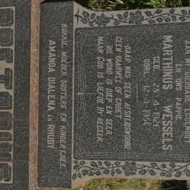 PRETORIUS Marthinus Wessels 1926-1956