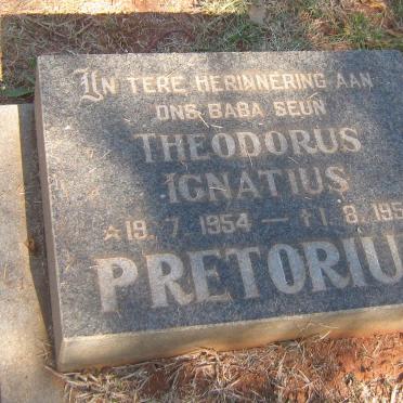PRETORIUS Theodorus Ignatius 1954-1954