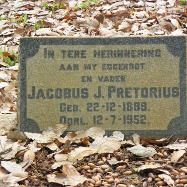 PRETORIUS Jacobus J. 1889-1952