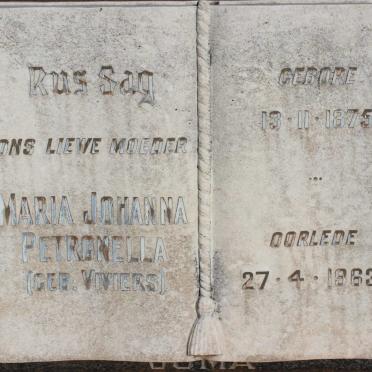 PRETORIUS Willem Francois 1872-1958 &amp; Maria Johanna Petronella VIVIERS 1875-1963 