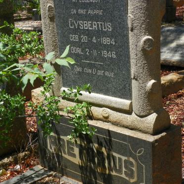 PRETORIUS Gysbertus 1884-1946