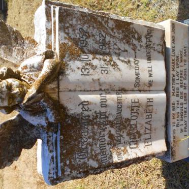 PRETORIUS Charlotte Elizabeth 1952-1962