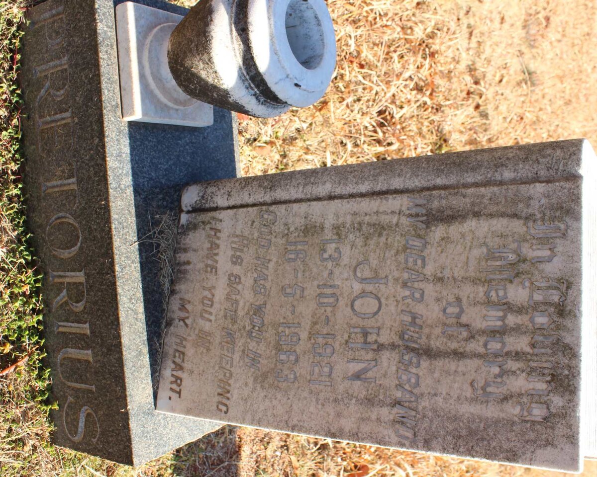 PRETORIUS John 1921-1963