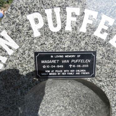 PUFFELEN Margaret, van 1949-2013 :: VAN PUFFELEN Frits 1967-1994 &amp; Wanda 1972-2012