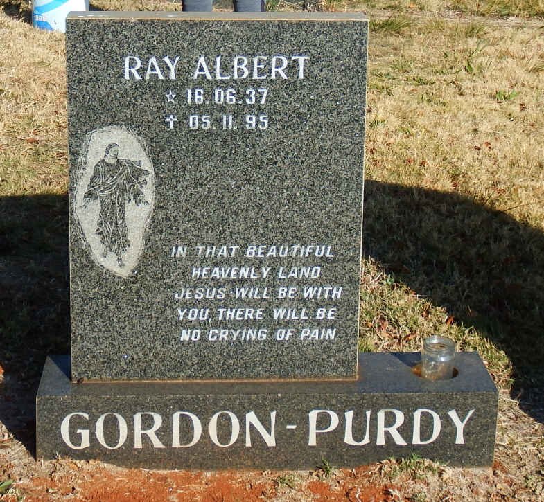 PURDY Ray Albert, GORDON 1937-1995
