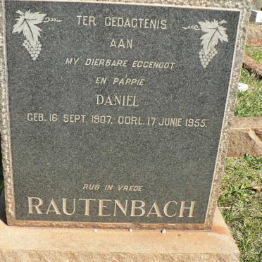 RAUTENBACH Daniel 1907-1955
