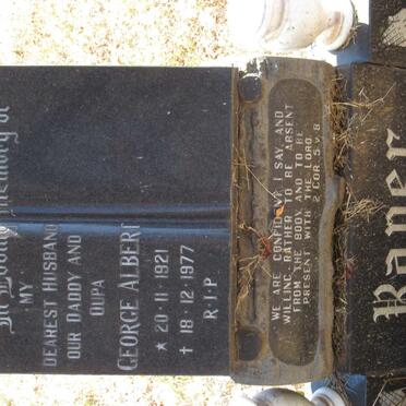 RAPER George Albert 1921-1977 