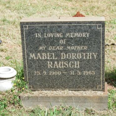 RAUSCH Mabel Dorothy 1900-1965