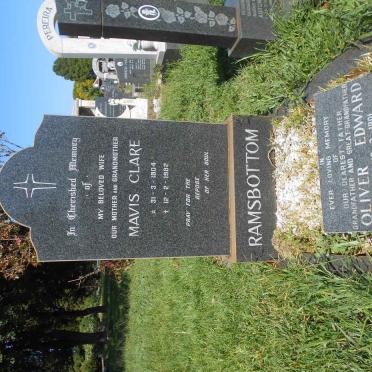 RAMSBOTTOM Oliver Edward 1901-1999 &amp; Mavis Clare 1904-1982