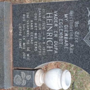 RAUBENHEIMER Heinrich 1920-1980