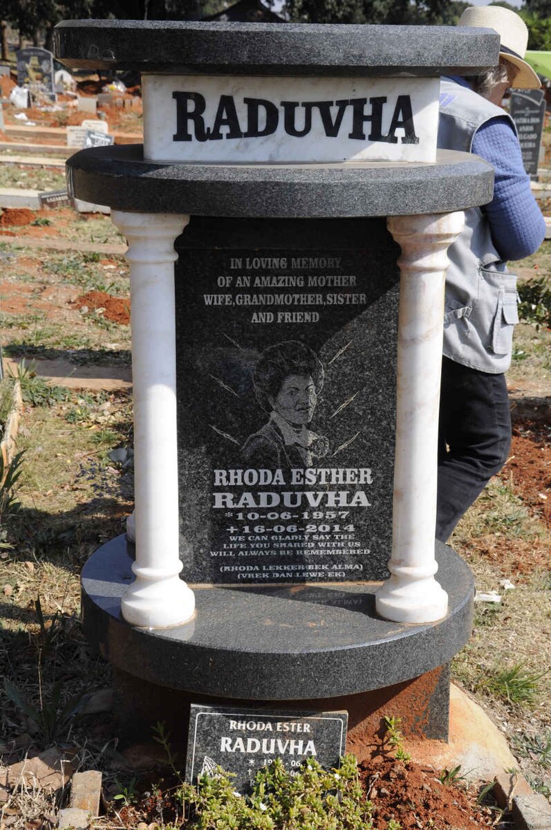 RADUVHA Rhoda Esther 1957-2014