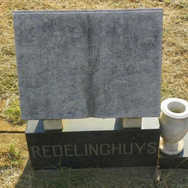 REDELINGHUYS Aletta Margrietha Elizabeth nee BOTES 1890-1979