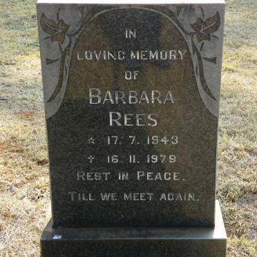 REES Barbara 1943-1979