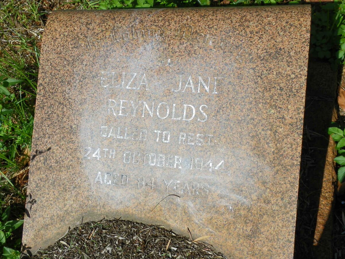 REYNOLDS Eliza Jane -1944