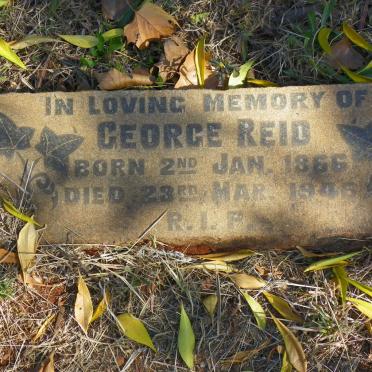 REID George 1866-1946