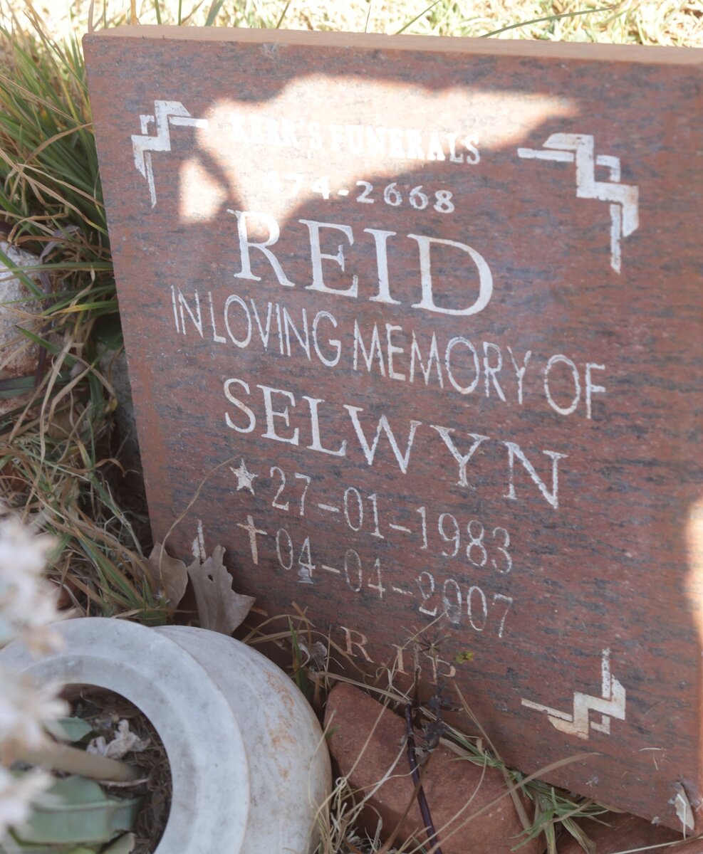 REID Selwyn 1983-2007