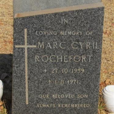 RENNIE Marc Cyril Rochefort 1959-1971