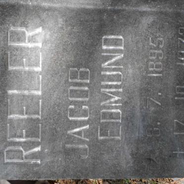 REELER Jacob Edmund 1895-1973