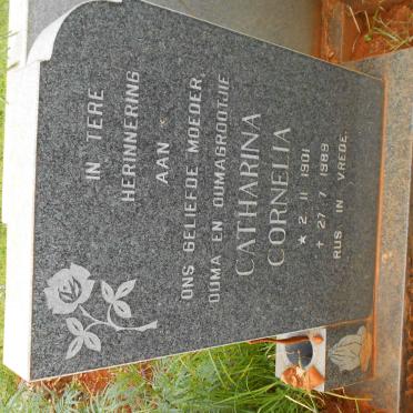 RENSBURG Catharina Cornelia, Janse van 1901-1989