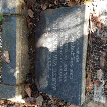 RENSBURG Petrus A.W., Janse van 1920-1954