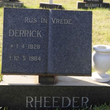RHEEDER Derrick 1928-1984