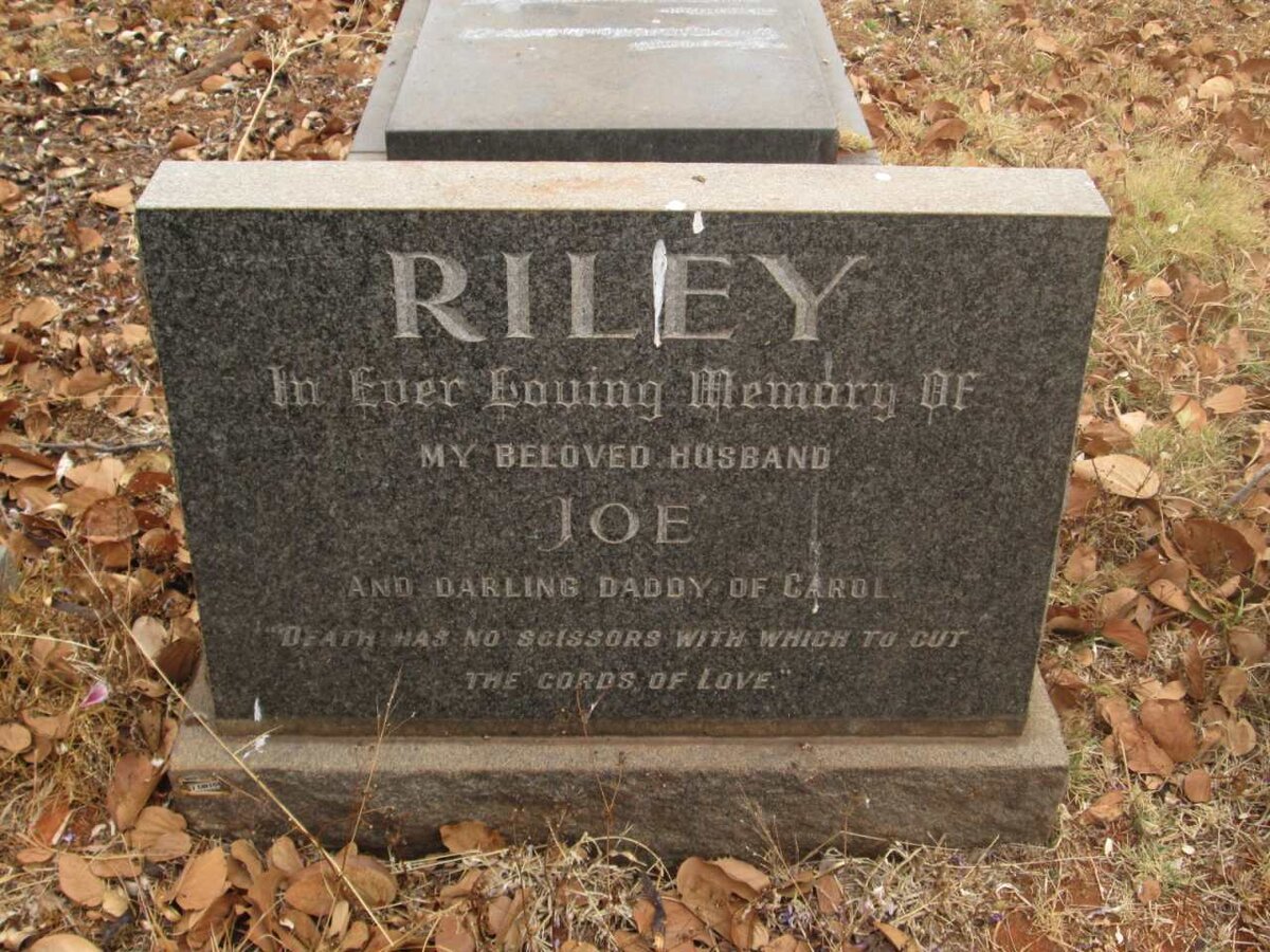 RILEY Joe