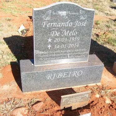 RIBEIRO Fernando Jose De Melo 1959-2014
