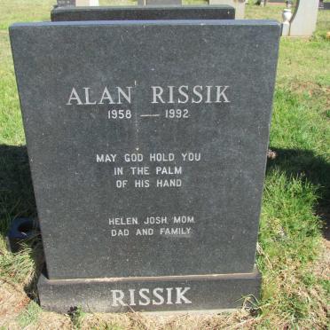 RISSIK Alan 1958-1992