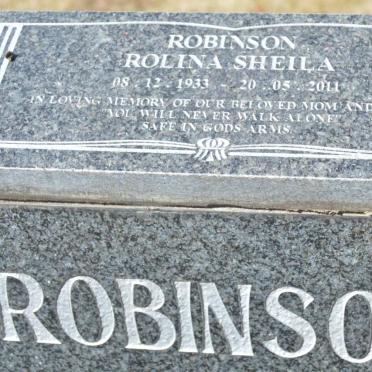 ROBINSON Rolina Sheila 1933-2011