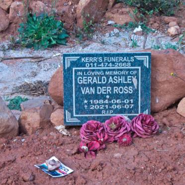 ROSS Gerald Ashley, van der 1984-2021