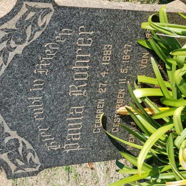 ROHRER Paula 1893-1947