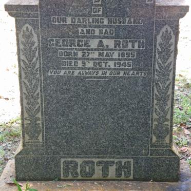 ROTH George A. 1895-1945