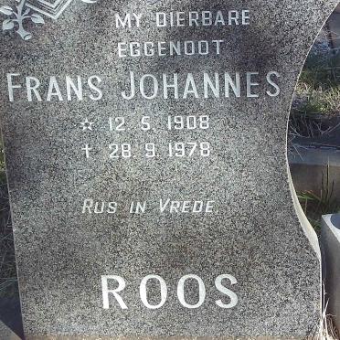 ROOS Frans Johannes 1908-1978