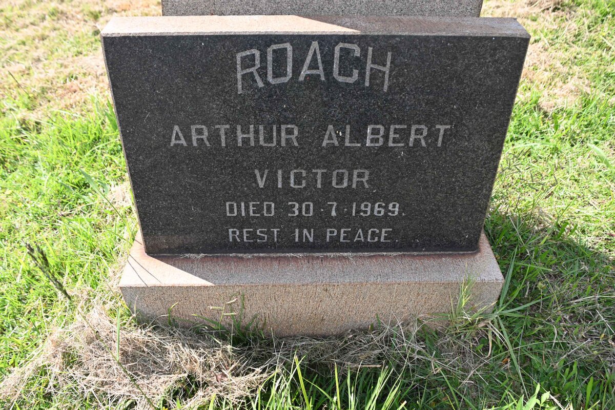 ROACH Arthur Albert Victor -1969