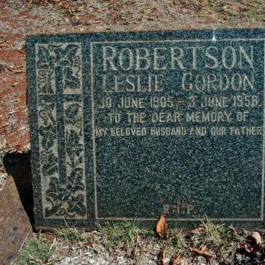 ROBERTSON Leslie Gordon 1905-1958