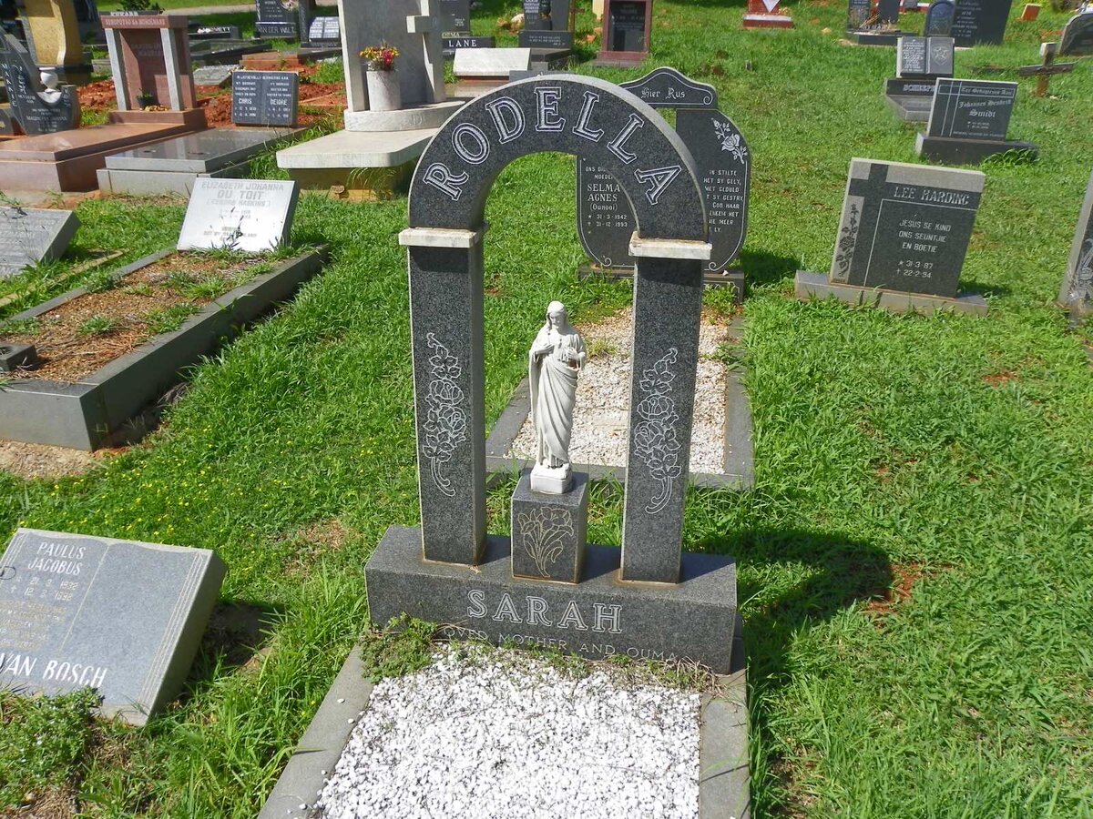 RODELLA Sarah 1920-1992