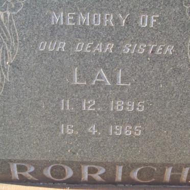 RORICH Lal 1895-1965