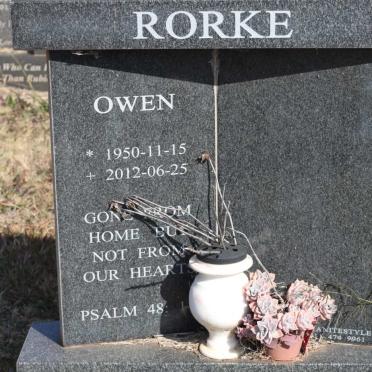 RORKE Owen 1950-2012