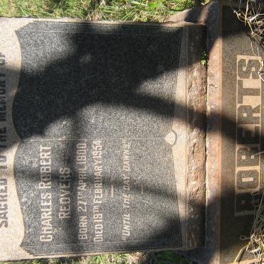 ROBERTS Charles Robert Redvers 1900-1954