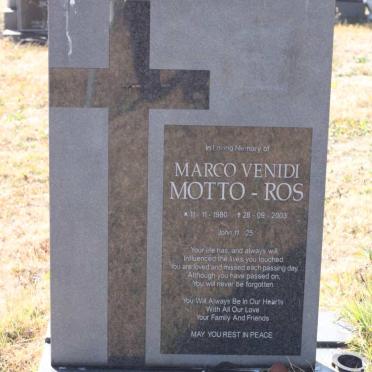 ROS Marco Venidi, MOTTO 1980-2003